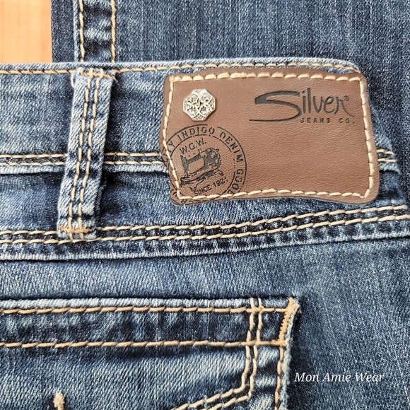 SILVER JEANS W30/L33 Pioneer Distressed - Picture 4 of 8
